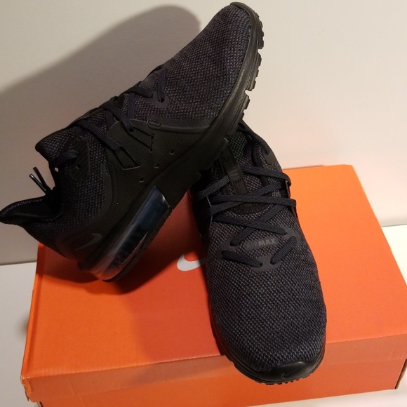 Nike Shoes - Nike Womens Air Max Sequent 3 Black/Anthracite Run